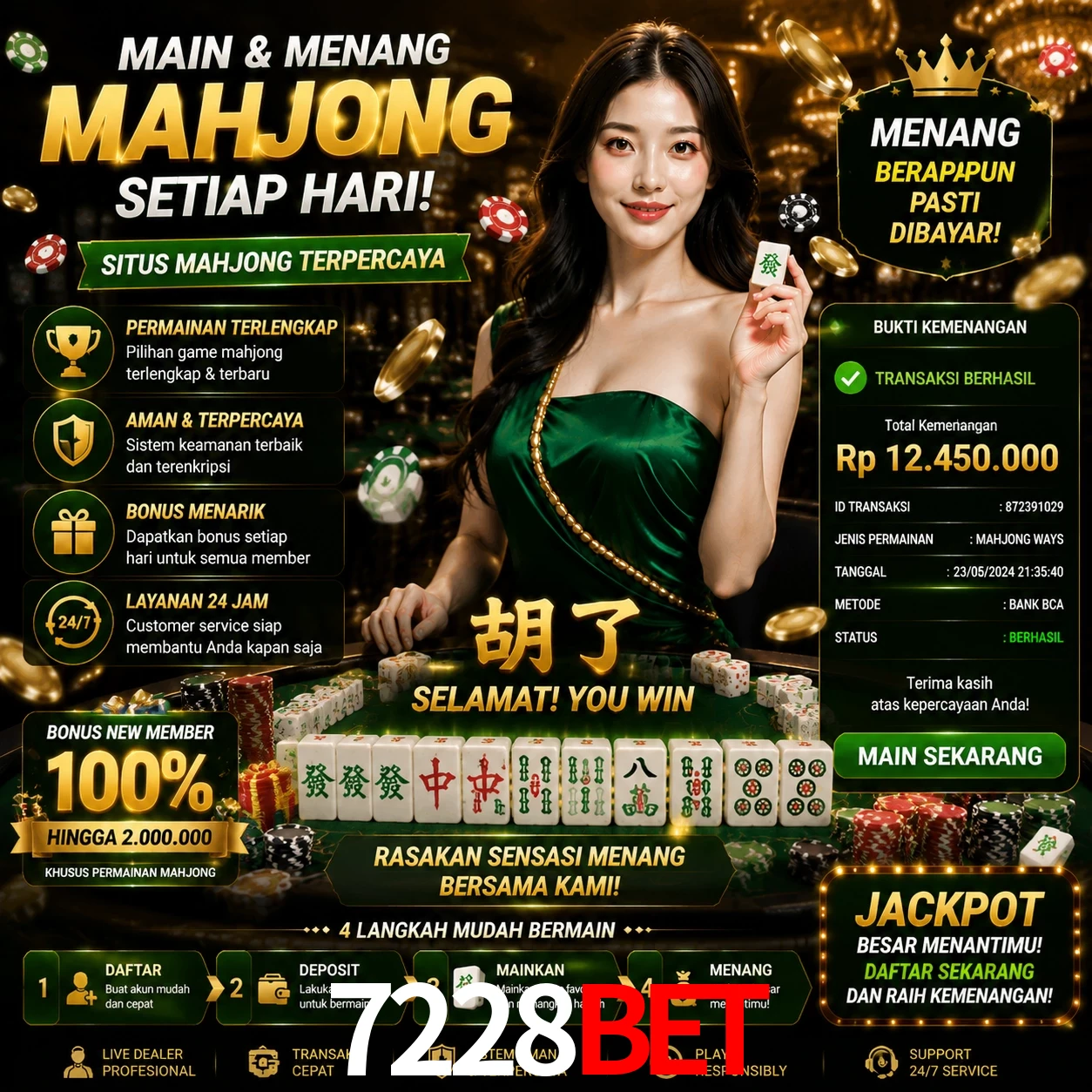 Ganhar e sacar na 7228bet